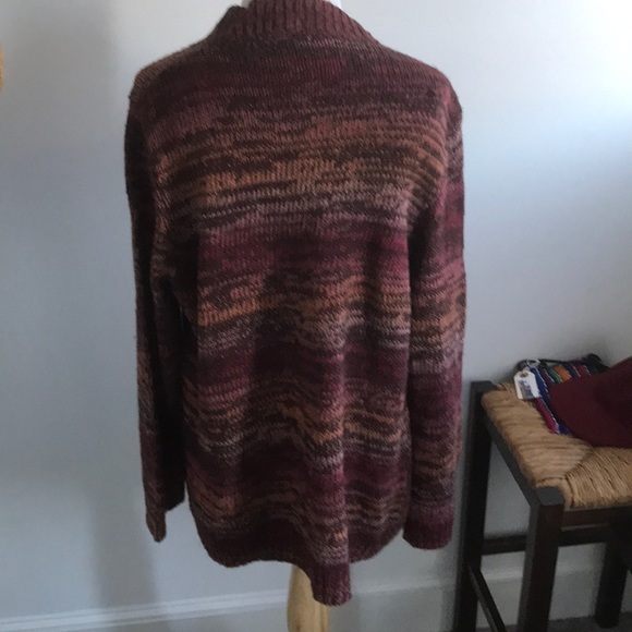 New women’s XL cardigan multicolored.  Gorgeous - Picture 3 of 6
